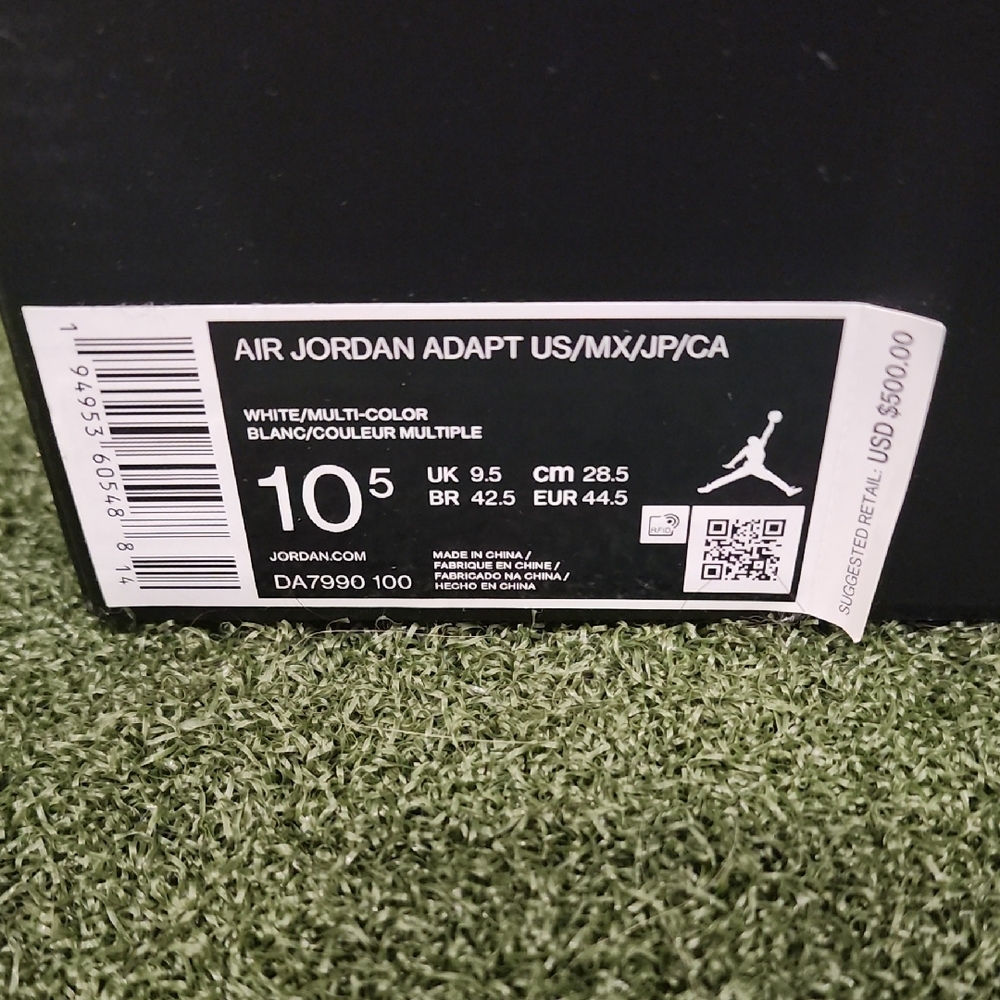 Air Jordan 11 Retro White Black Red Sneakers - Picture 2 of 9
